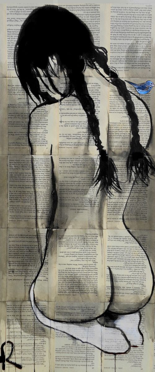 white socks by Loui Jover