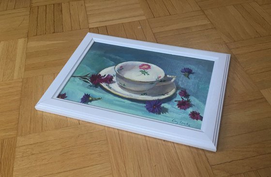 The Teacup (framed)