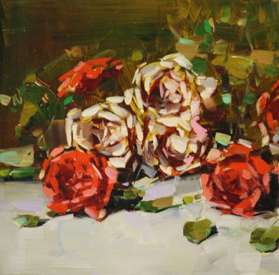 Roses Original oil Painting