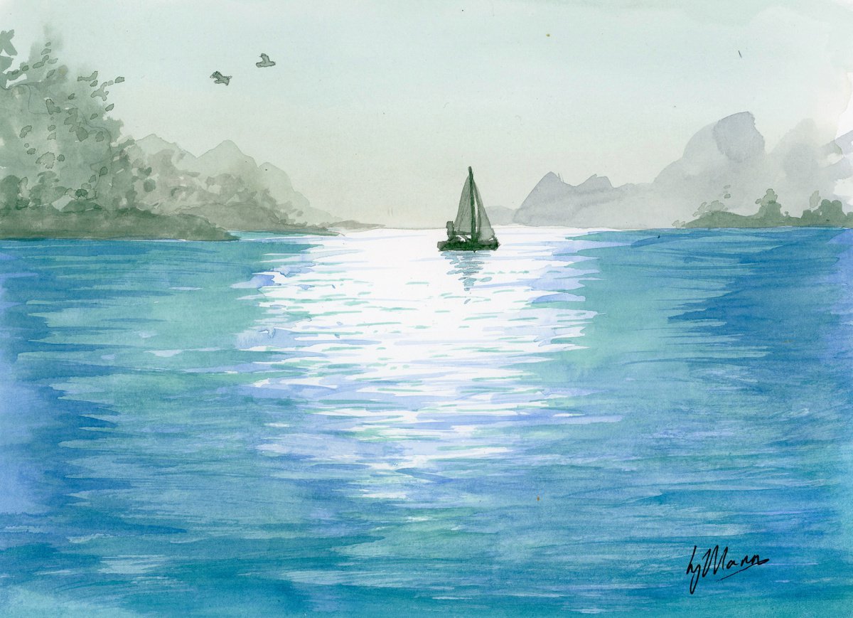 Sailing Alone by Lisa Mann