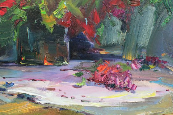 Still life with Lilac in vase