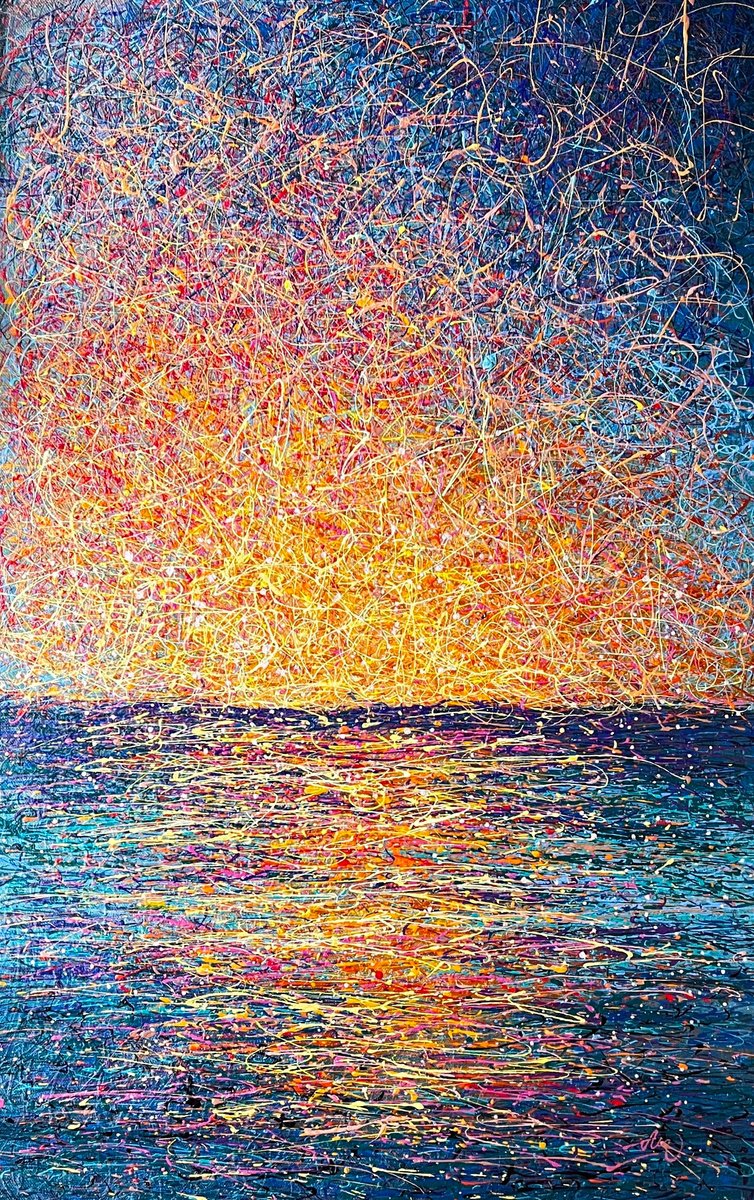  Present Morning Moment By Nadiia Antoniuk, 41 X 63, Artwork For Sale On Artfinder