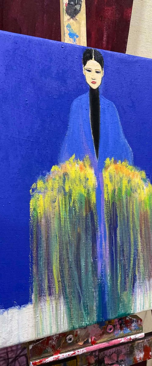 Vibrant Abstract by Gela MIKAVA