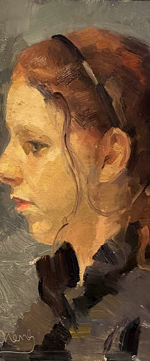 Woman Portrait by Paul Cheng