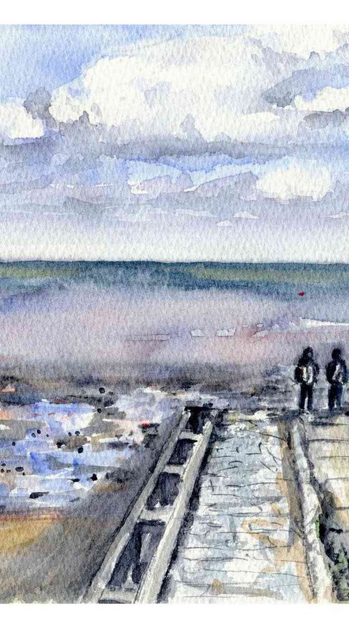 At the End of the Slipway by Neil Wrynne