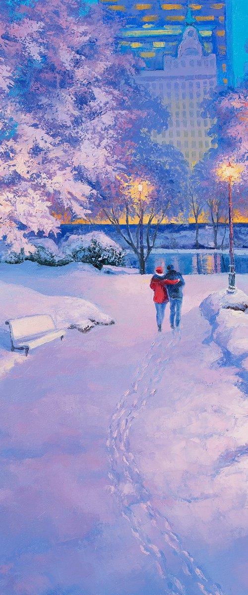 Soft Lilac Winter by Stanislav Sidorov