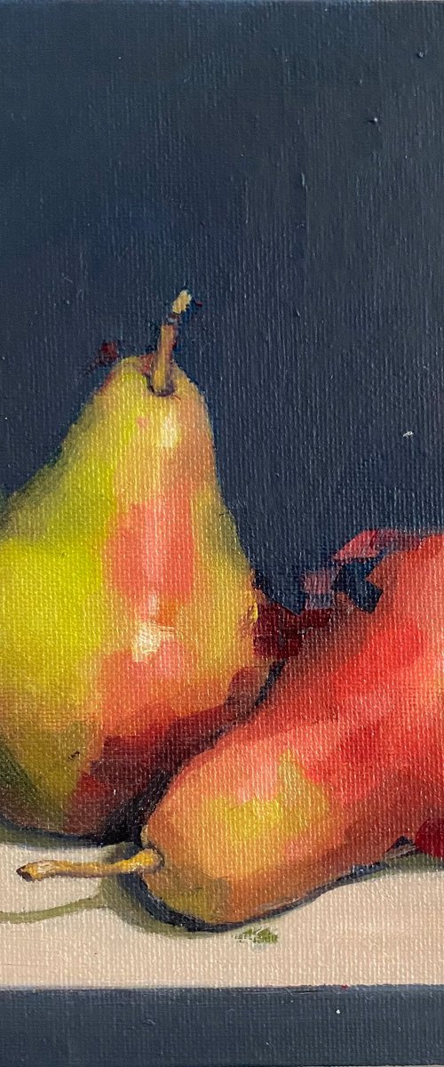 Two pears II by Elizabeth Pybus Sutton
