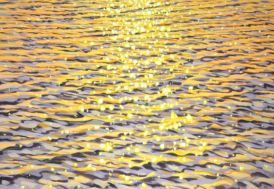 Light. Amber evening.