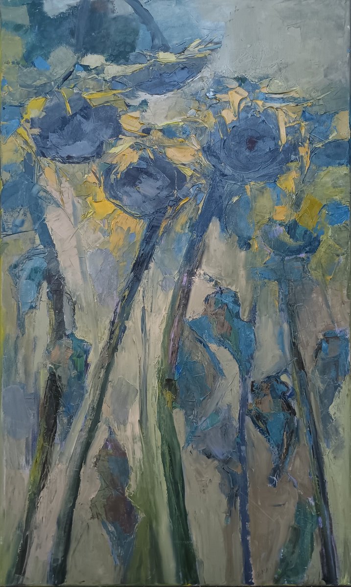 Expressive Oil Painting , Judges By Emilia Milcheva, 24 X 39, Artwork For Sale On Artfinder