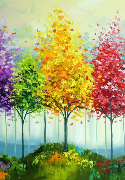 Trees of life by Olha Darchuk