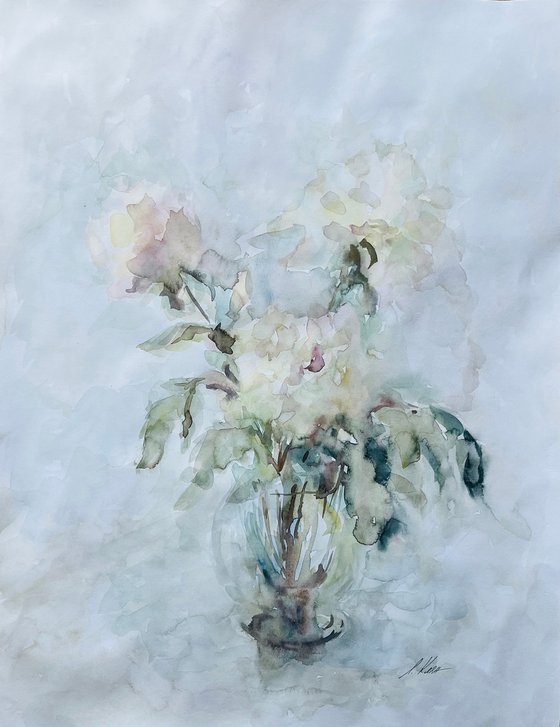 Peonies 50x65 cm 2025