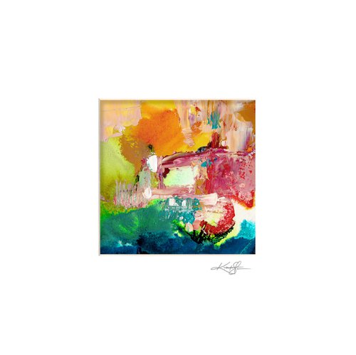 Oil Abstraction 47 - Abstract painting by Kathy Morton Stanion by Kathy Morton Stanion
