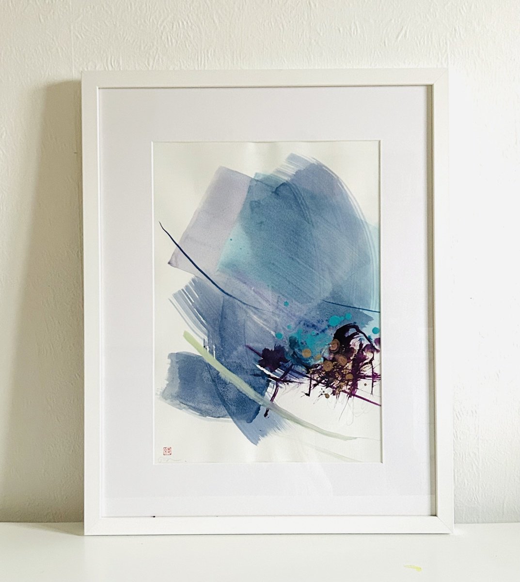 Abstract Ink Drawing , Spirit Of Plants 111 By Ryoko Minamitani, 19 X 23, Artwork For Sale On Artfinder