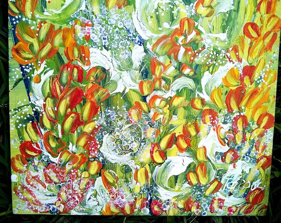 Dandelion Wine XI (13’’ x 37,5’’)