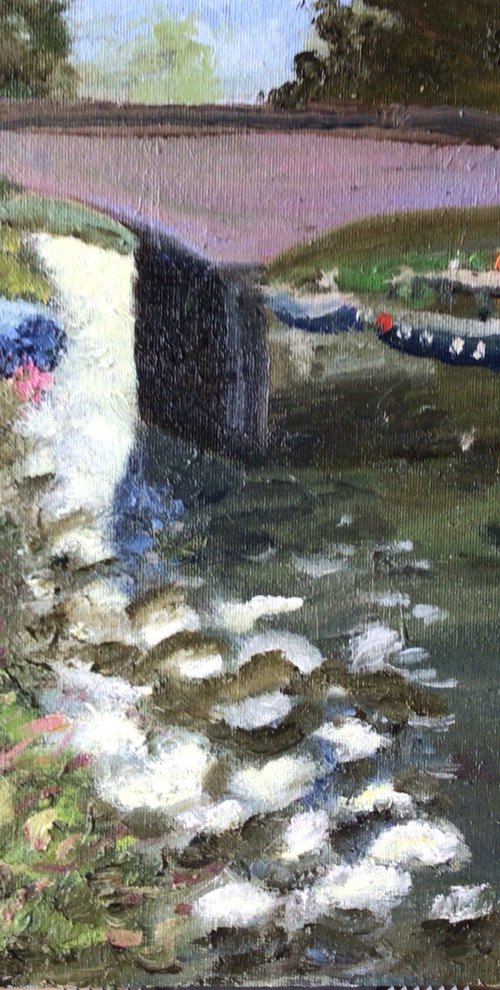 Bridge over the Stour by Julian Lovegrove Art