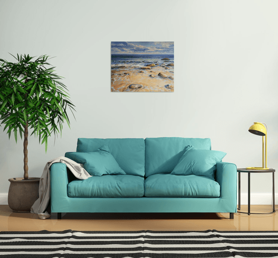 Warm stones 2 (24x30'')