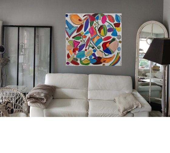 Geometric Inspiration acrylic Artwork