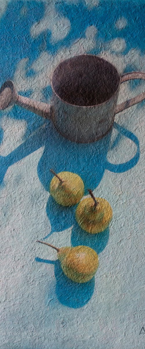 The Watering Can and Pears. by Andrejs Ko