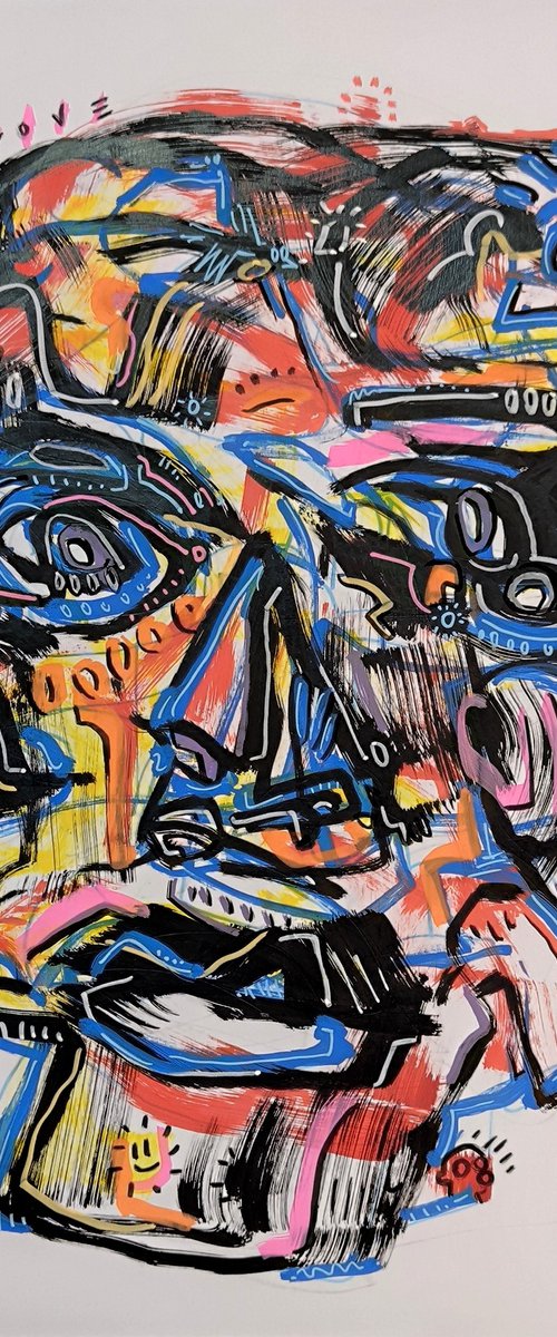 CRAZY FACE by Angel Rivas
