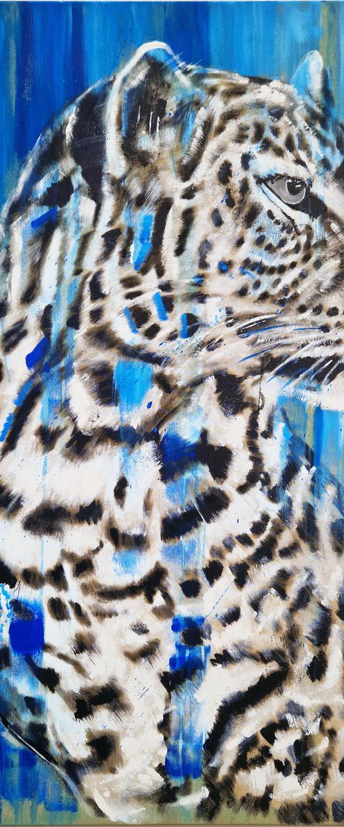 LEOPARD #5- RED LIST by Stefanie Rogge