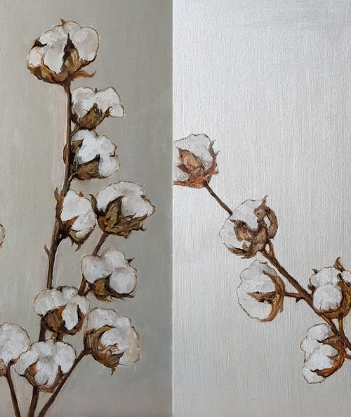 Cotton Branches by Katia Bellini