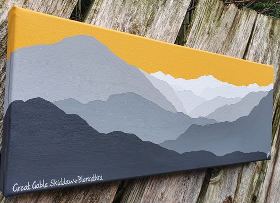 Great Gable, Skiddaw & Nethermost Pike, The Lake District