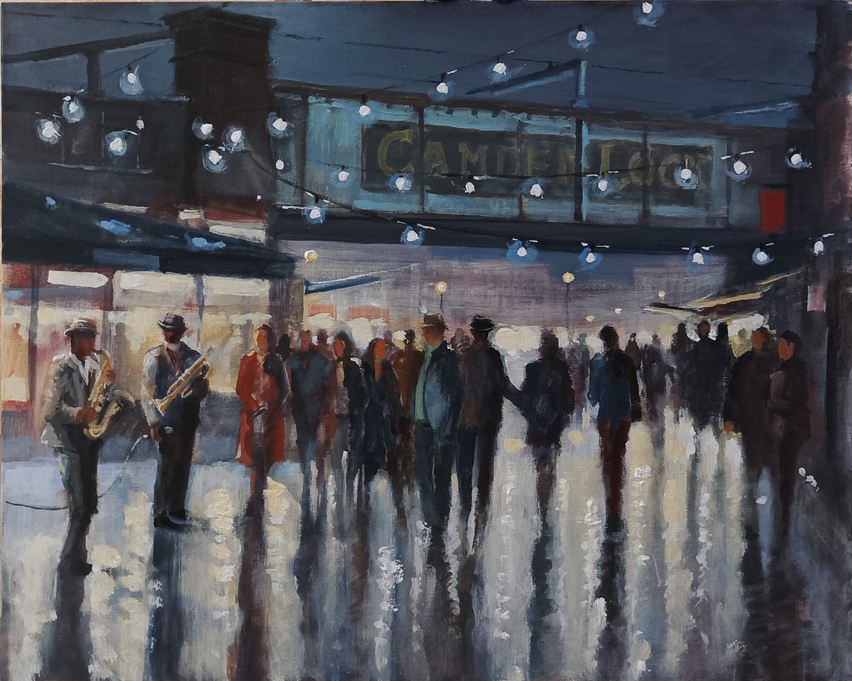 Jazz Night, Camden Lock by Alan Harris