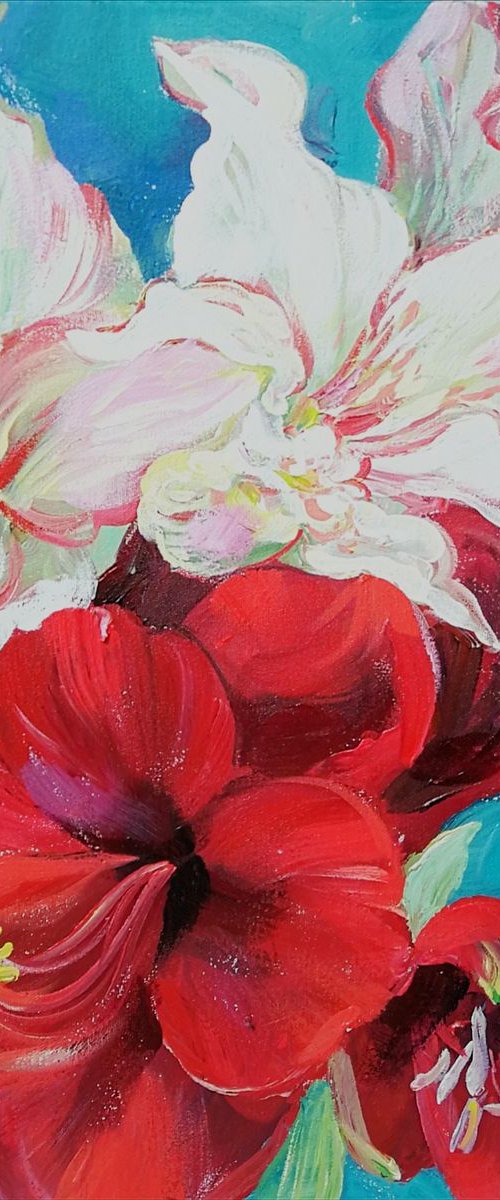 "Amaryllis" by Anna Silabrama