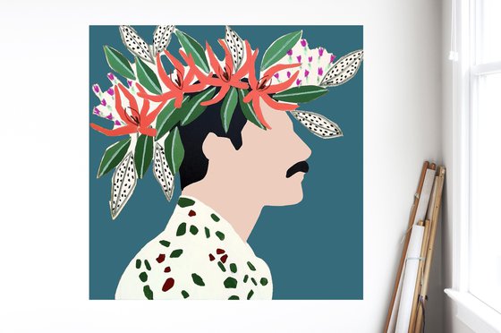 Head Flowers Freddie
