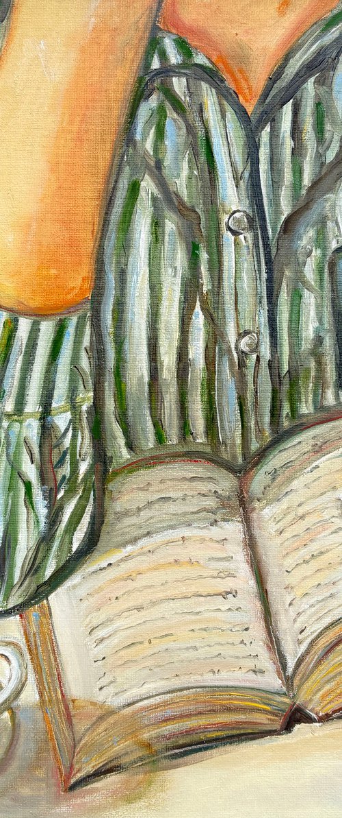 Morning Reading by Katia Ricci