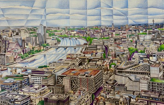 St Paul’s and the River Thames