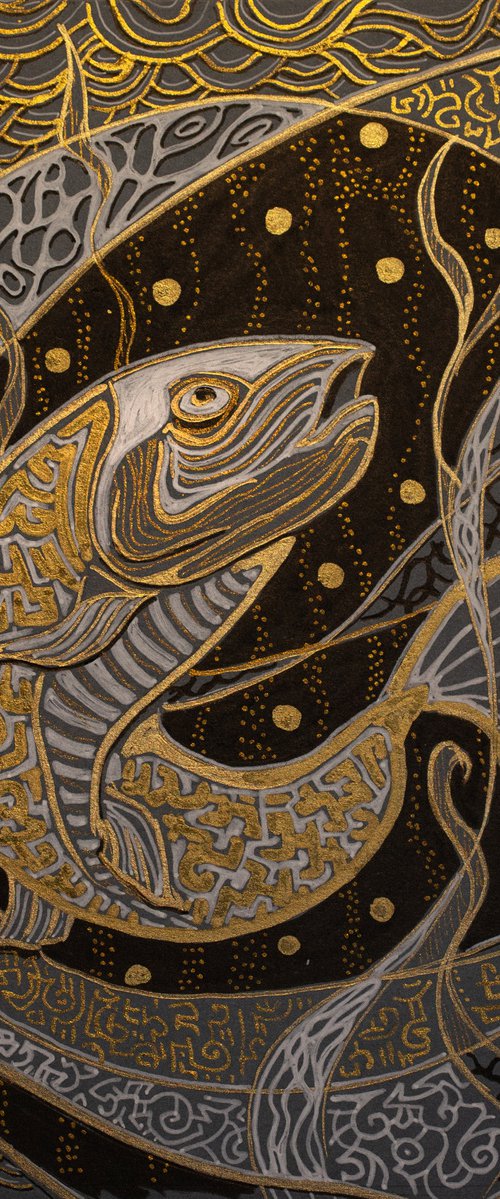 "Golden carp" by Fefa Koroleva