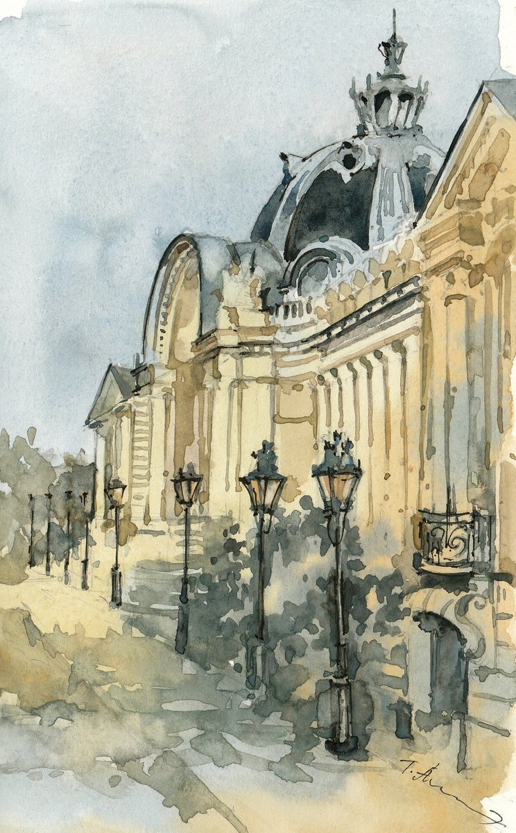 Petit Palais in Paris, France by Tatiana Alekseeva