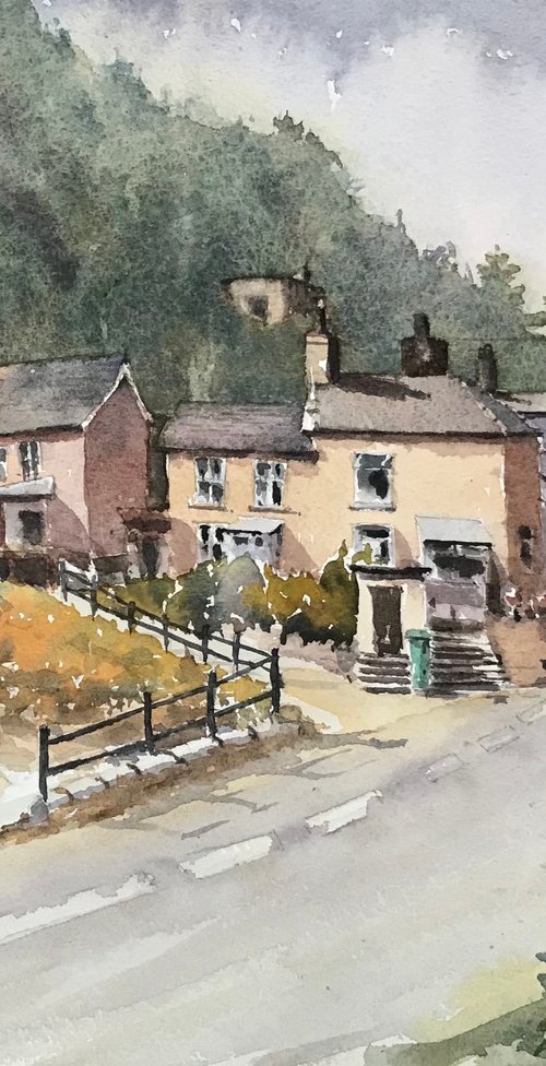 Welsh village by Vicki Washbourne