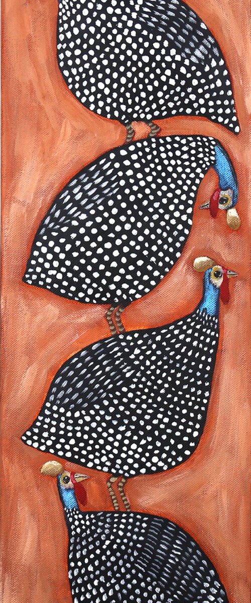 Silly Guineas stack by Mariann Johansen-Ellis