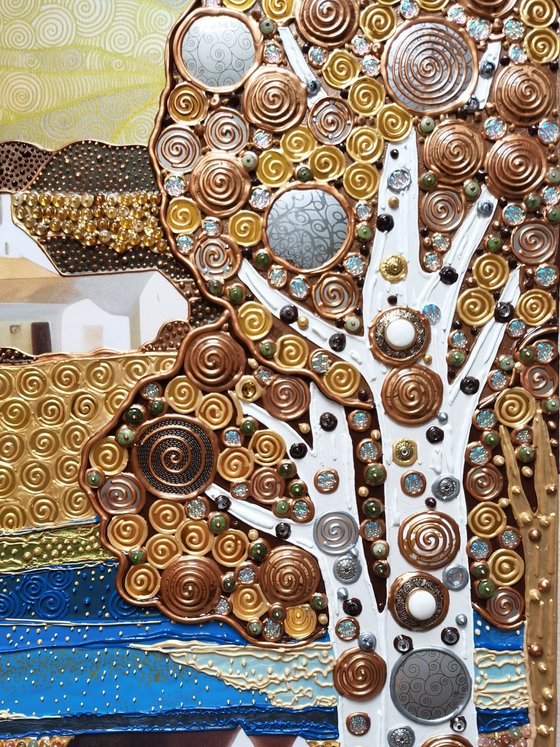 Golden Tuscany. A Klimt dream in Italy
