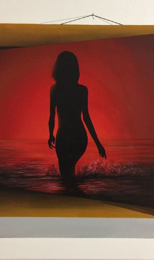 3D sunset by Eka Peradze