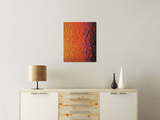 Gold orange pink gradient