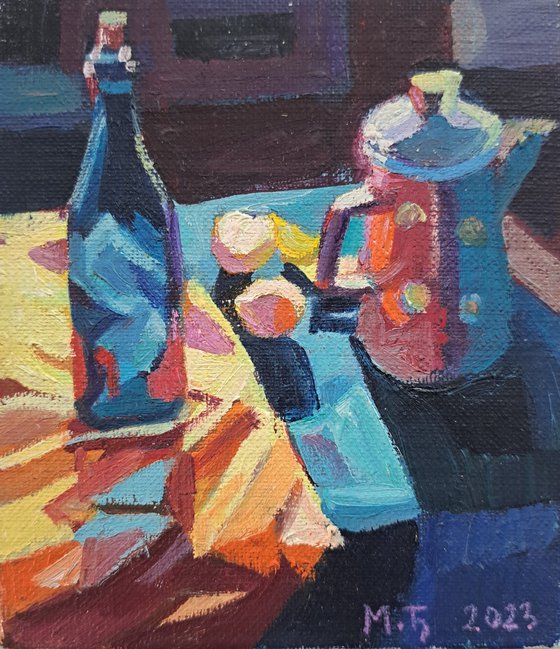 Set of three painting, 30