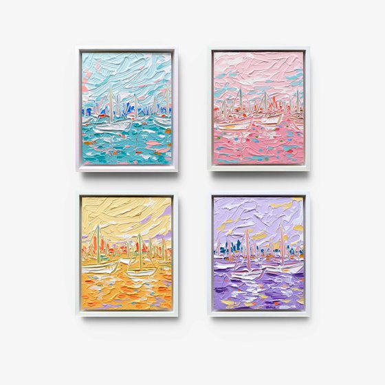 Set of 4 Seafaring Colours