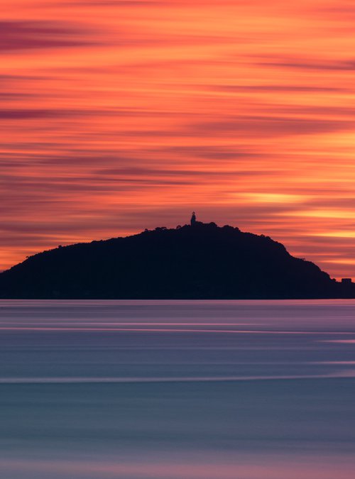 TINO ISLAND - Photographic Print on 10mm Rigid Support by Giovanni Laudicina