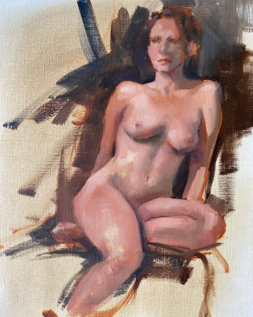 Female Figure Study No. 1 by Heather Olsen