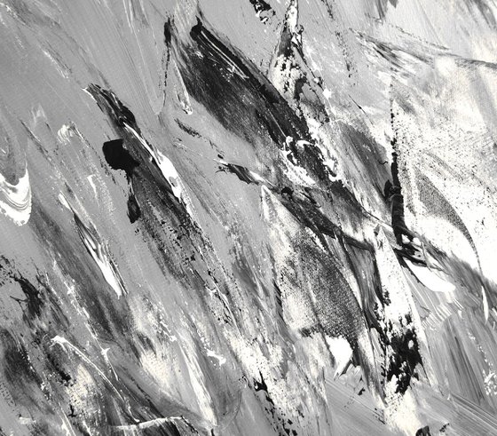 Black And White Abstraction F 1
