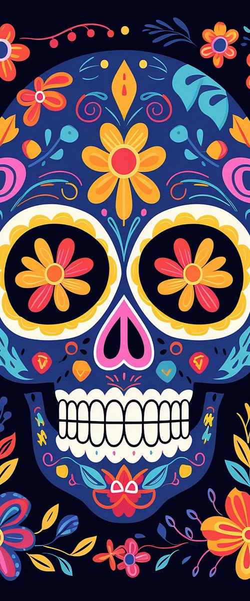 Calavera V by Kosta Morr