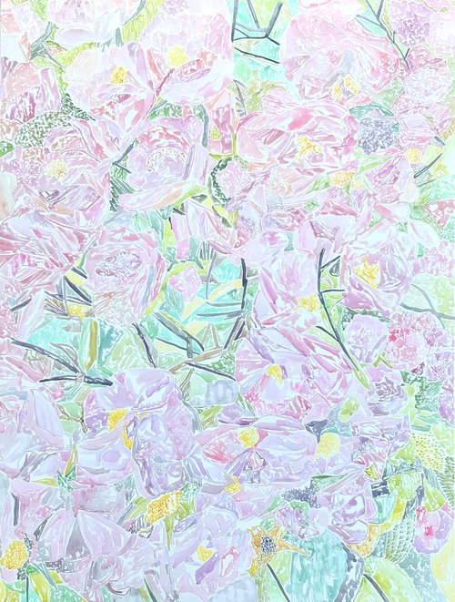 'Water Roses' by Kathleen Mullaniff