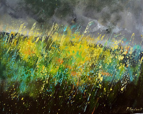 Wild herbs in my countryside by Pol Henry Ledent