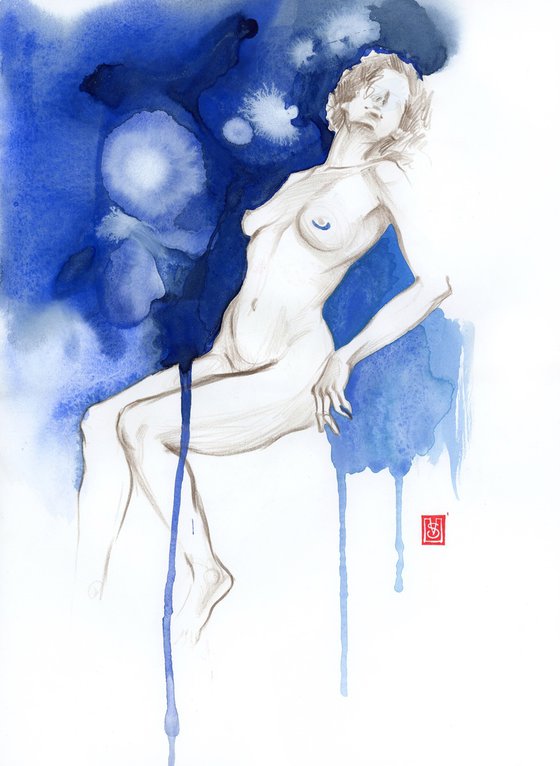 Nude life drawing 051