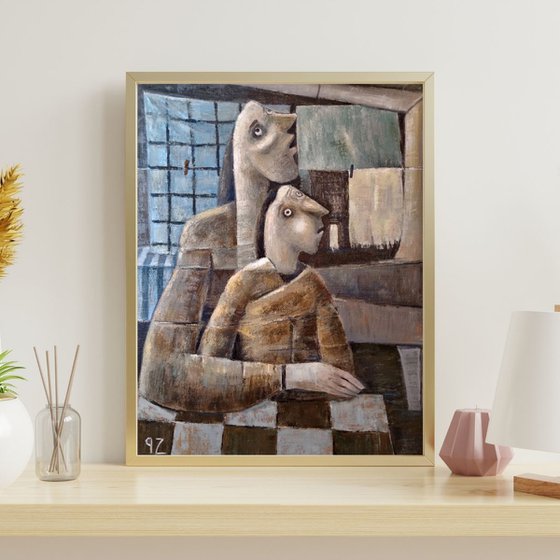 Cubist Embrace