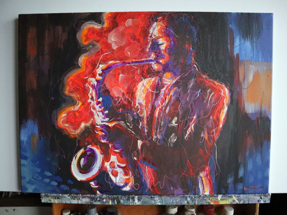 Jazz Saxophonist.