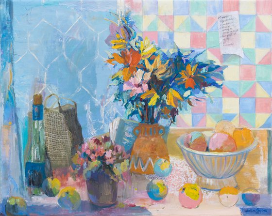 AT THE KITCHEN